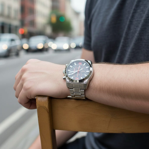 Orsga Kraken Chronograph 9003 Silver Black