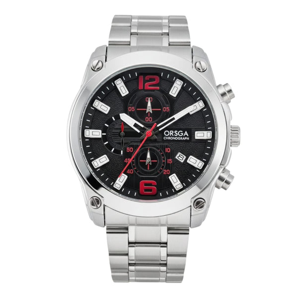 Orsga Kraken Chronograph 9003 Silver Black