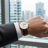 Orsga Prestige Belt 9083 Brown White