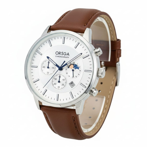 Orsga Prestige Belt 9083 Brown White