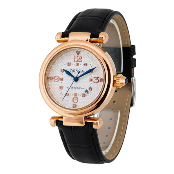 Orsga Flair Belt 9989 Black Rose Gold