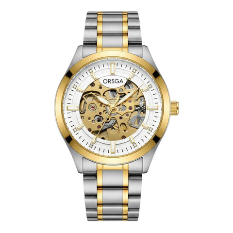 Orsga Heritage Automatic 9053 White Dual Tone