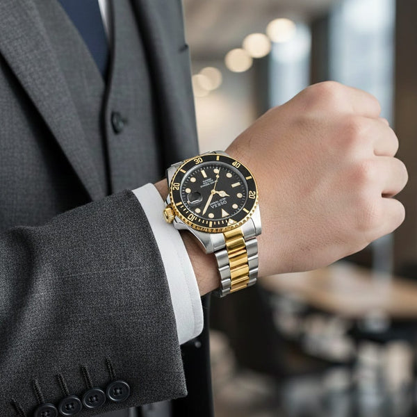 Orsga Crown 9976 Black Dual Tone